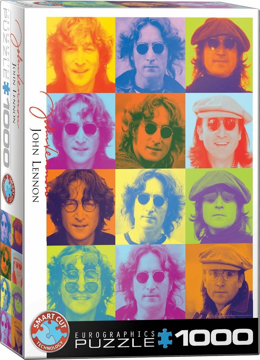 EUROGRAPHICS Puzzle Farbige Porträts von John Lennon 1000 Teile