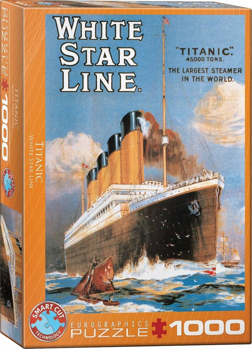 EUROGRAPHICS Puzzle Poster: Titanic 1000 Stück