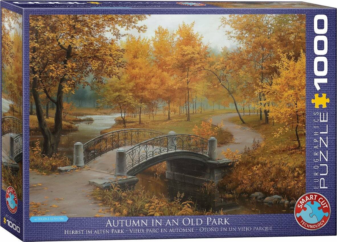 EUROGRAPHICS Puzzle Herbst im alten Park 1000 Teile