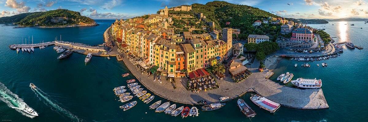EUROGRAPHICS Panoramapuzzle Porto Venere, Italien 1000 Teile