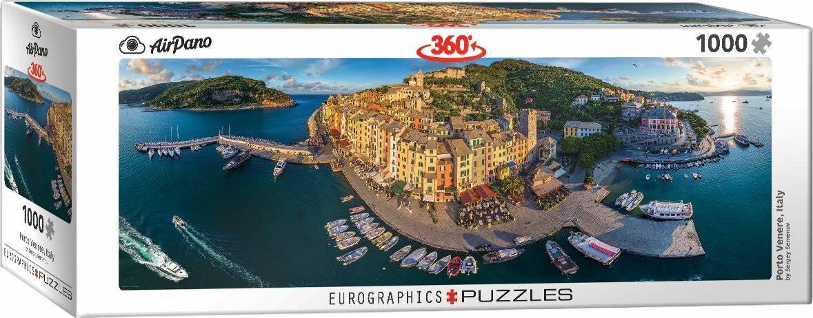 EUROGRAPHICS Panoramapuzzle Porto Venere, Italien 1000 Teile