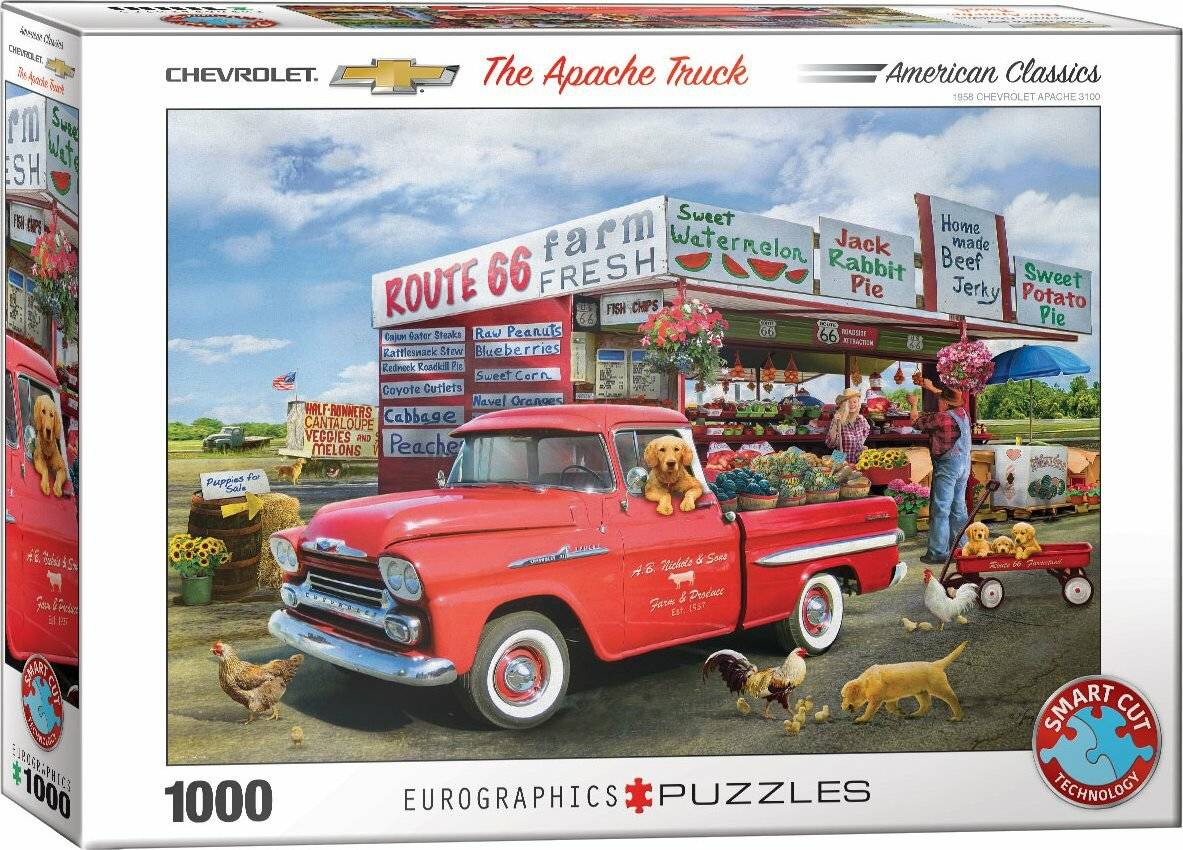 EUROGRAPHICS Chevrolet Apache Puzzle 1000 Teile