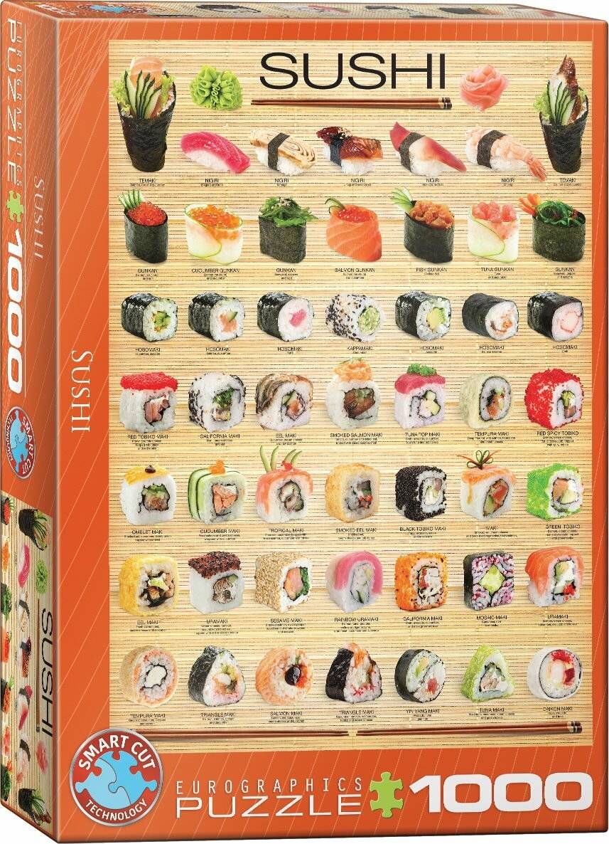EUROGRAPHICS Sushi Puzzle 1000 Teile