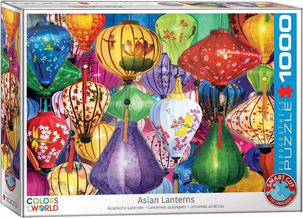 Asiatische Laternen 1000 Teile Puzzle