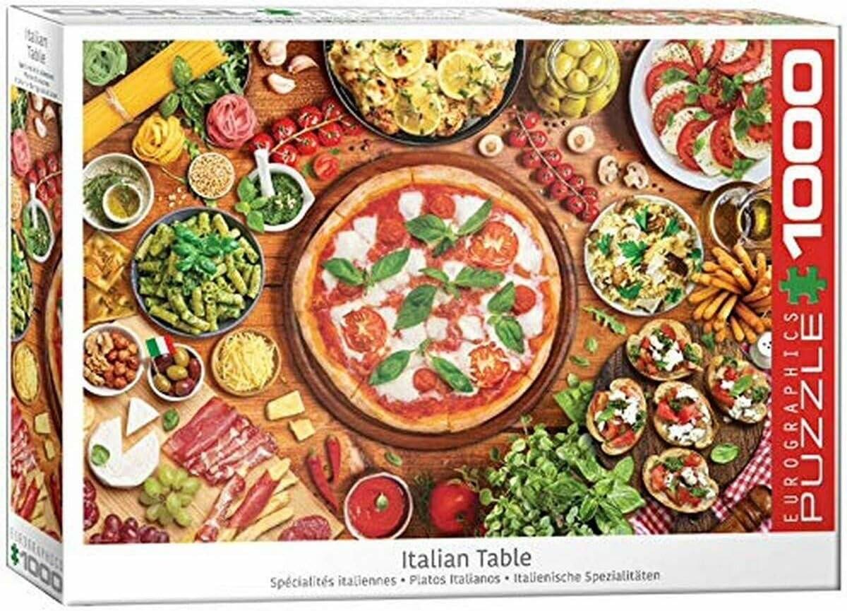 EUROGRAPHICS Puzzle Italienischer Tisch 1000 Teile