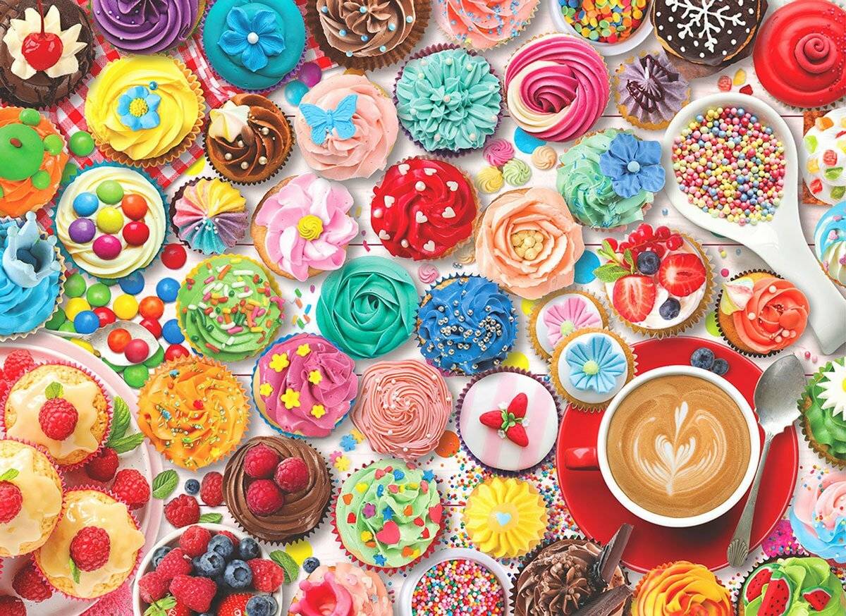 EUROGRAPHICS Puzzle in Blechdose Kuchenparty 1000 Teile