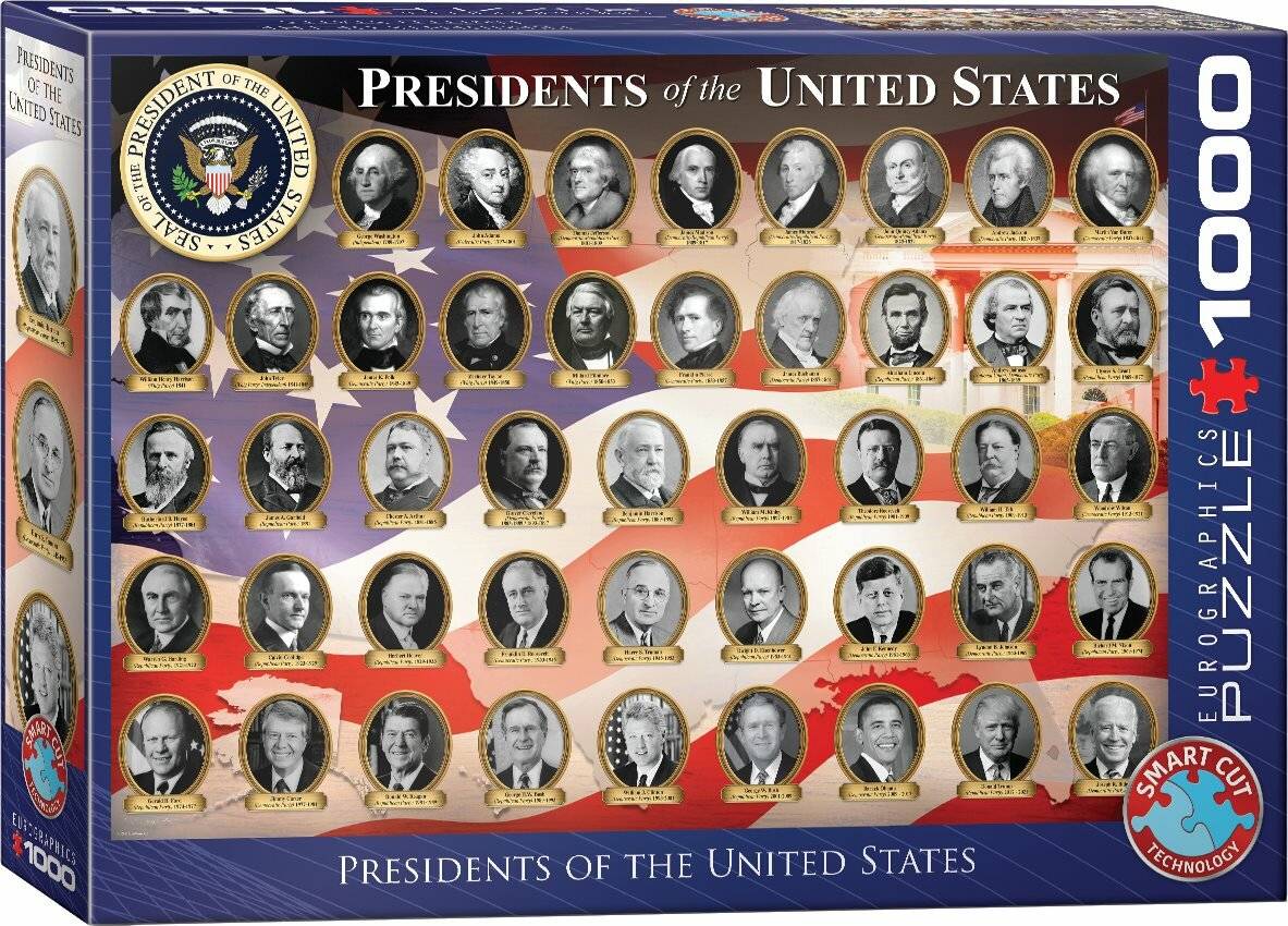 EUROGRAPHICS Puzzle Präsidenten der Vereinigten Staaten von Amerika 1000 Teile
