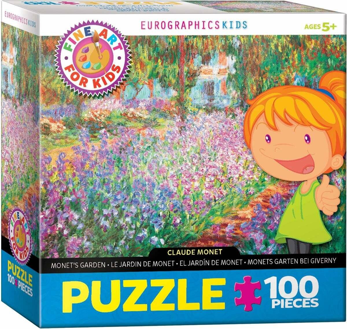 EUROGRAPHICS Monet's Garden Puzzle 100 Teile