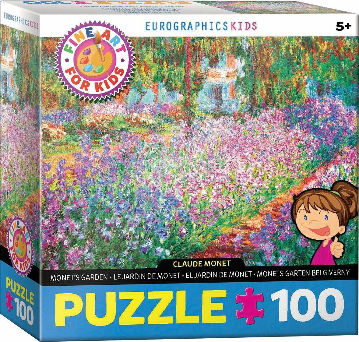 EUROGRAPHICS Monet's Garden Puzzle 100 Teile