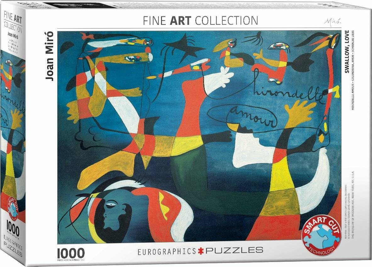 EUROGRAPHICS Schwalbe Love Puzzle 1000 Teile