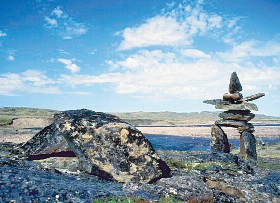 EUROGRAPHICS Puzzle Inukshuk, Kanada 1000 Teile