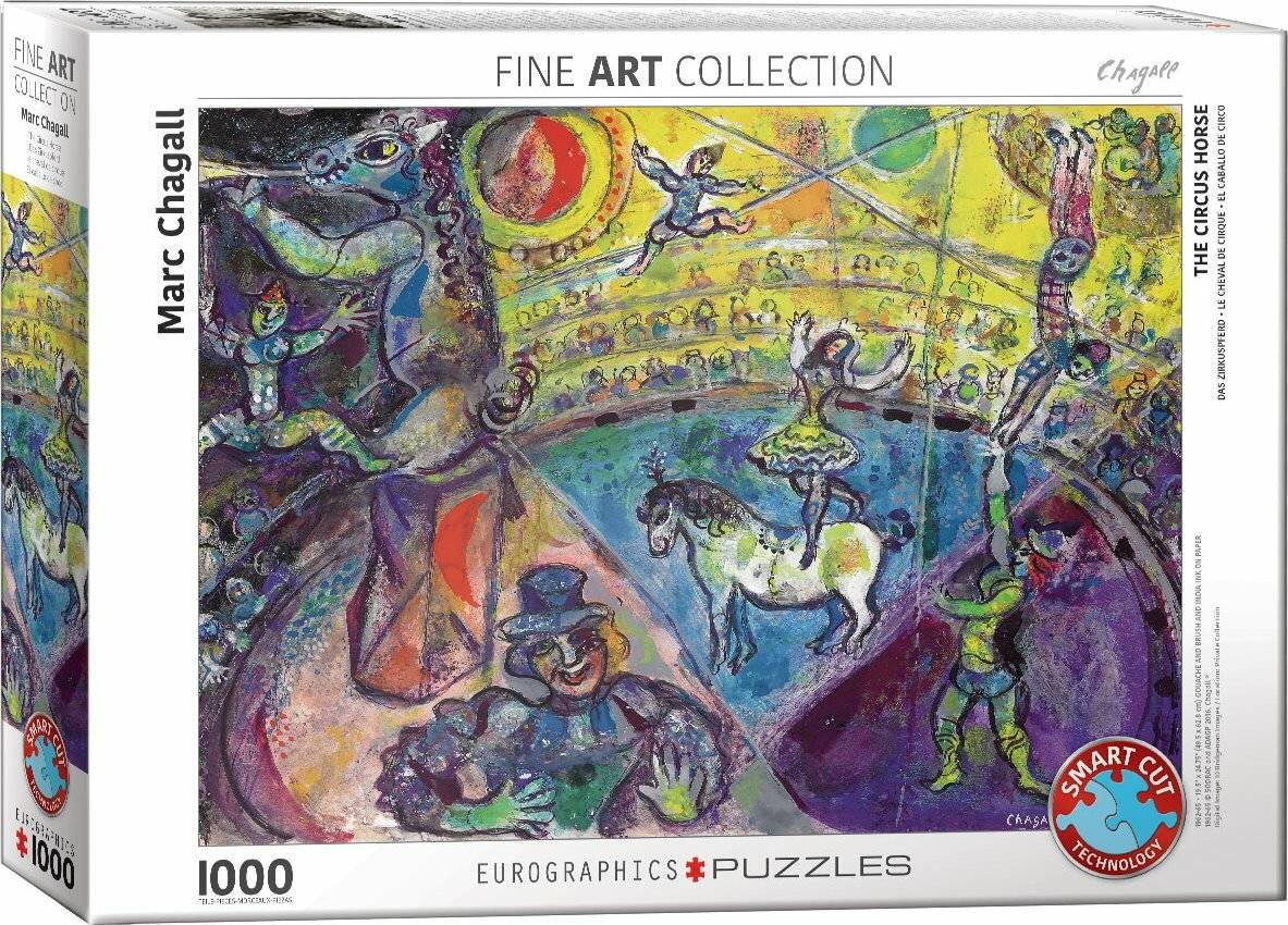 EUROGRAPHICS Puzzle Zirkuspferd 1000 Teile