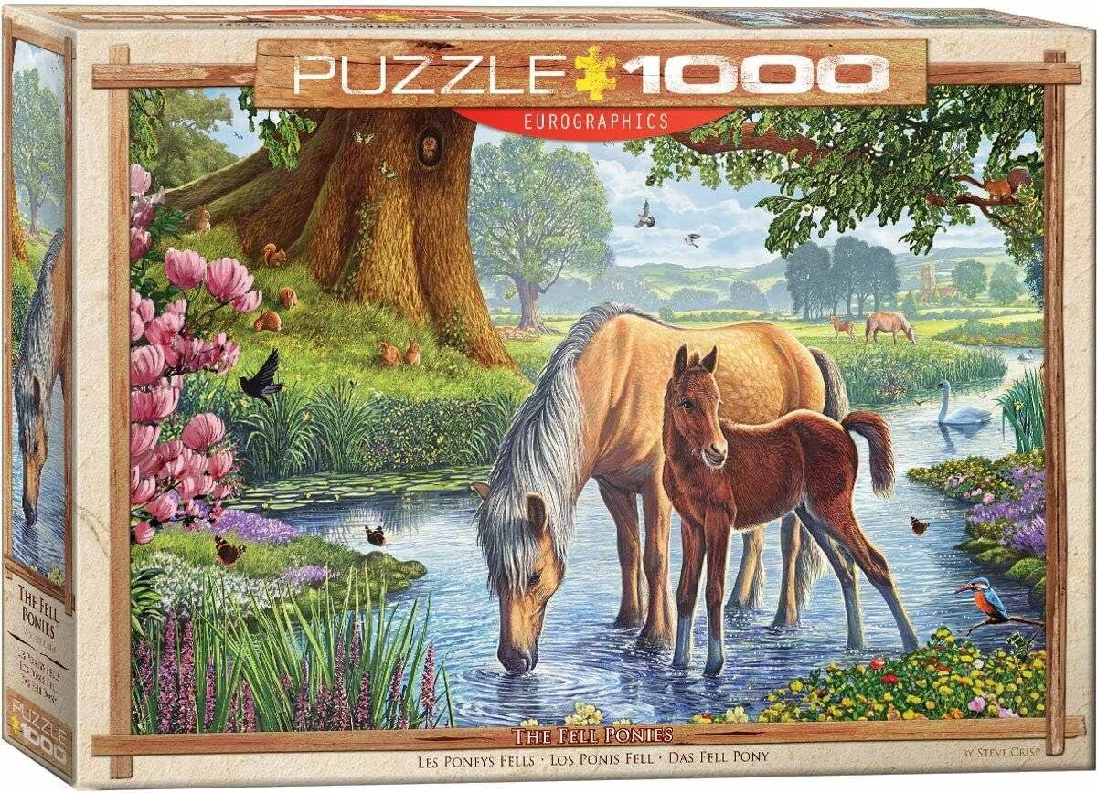 EUROGRAPHICS Puzzle Fellponys 1000 Teile