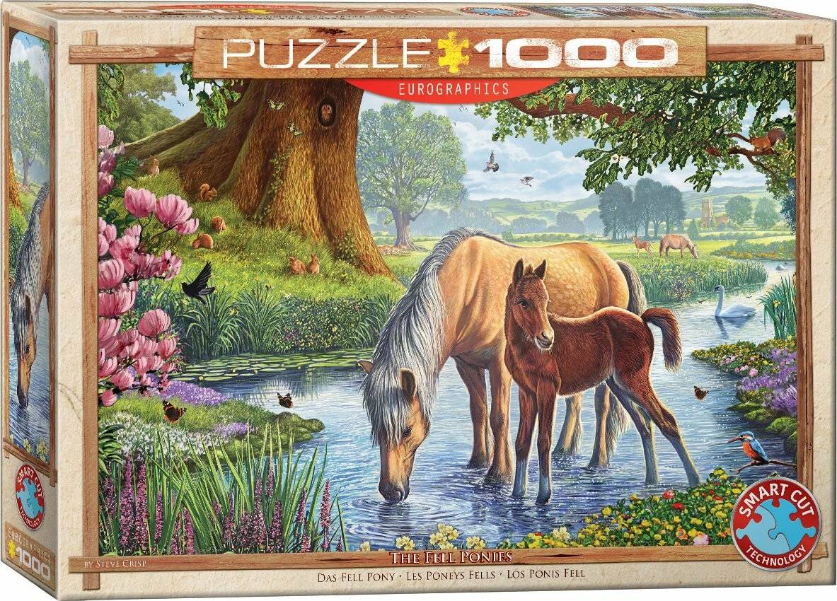 EUROGRAPHICS Puzzle Fellponys 1000 Teile