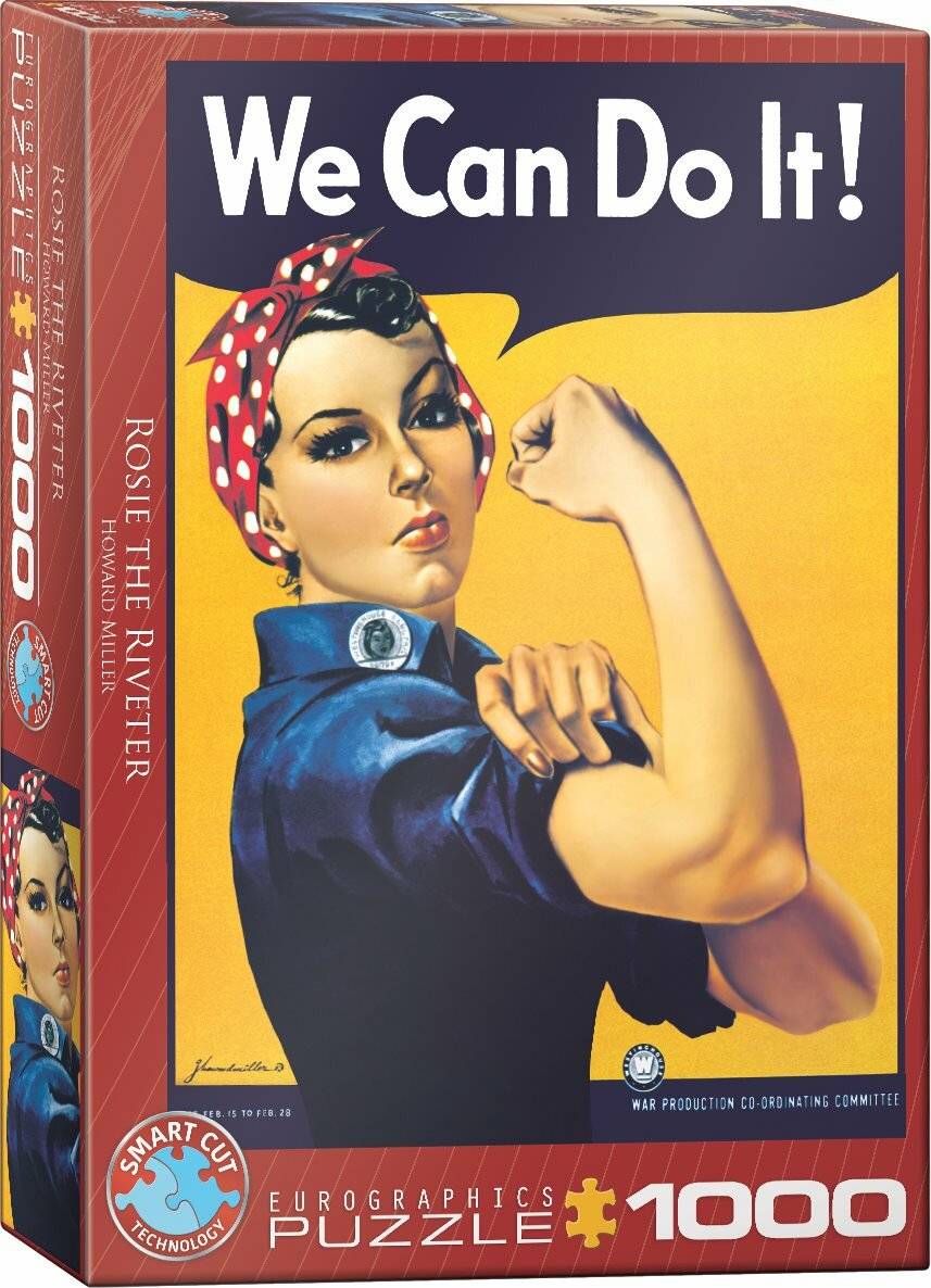 EUROGRAPHICS Puzzle Poster: Rosie 1000 Teile