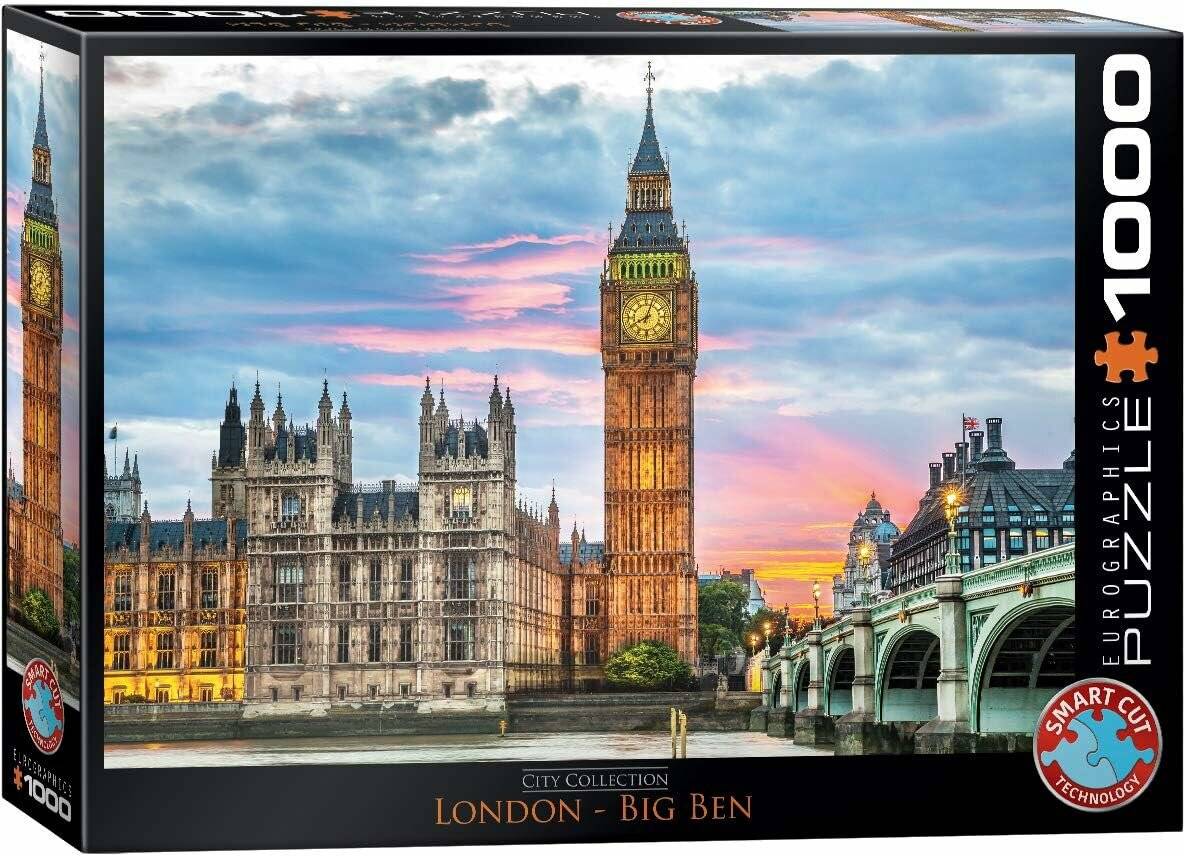 EUROGRAPHICS Puzzle London - Big Ben 1000 Teile