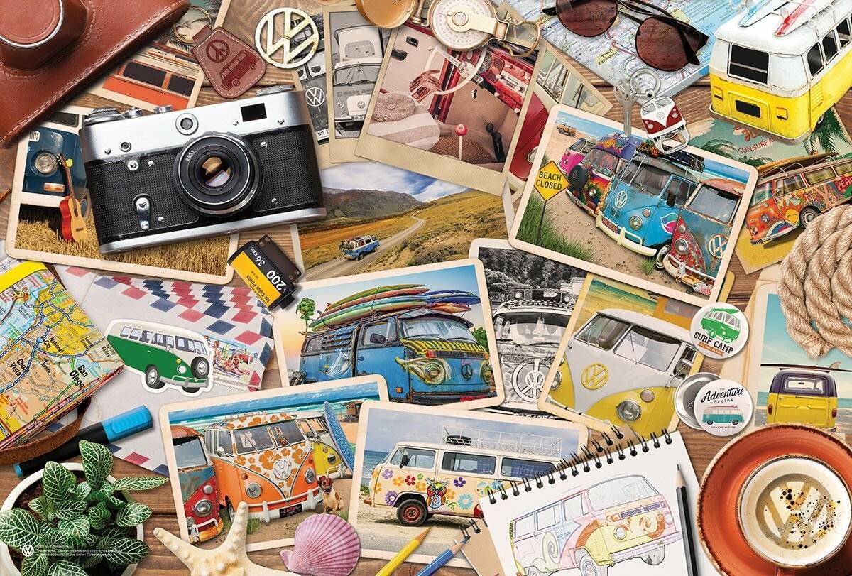 EUROGRAPHICS Volkswagen Road Trip Puzzle 550 Teile