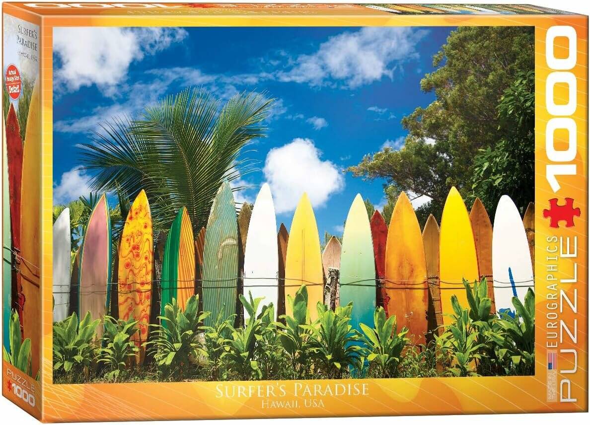EUROGRAPHICS Surfer's Paradise Puzzle 1000 Teile