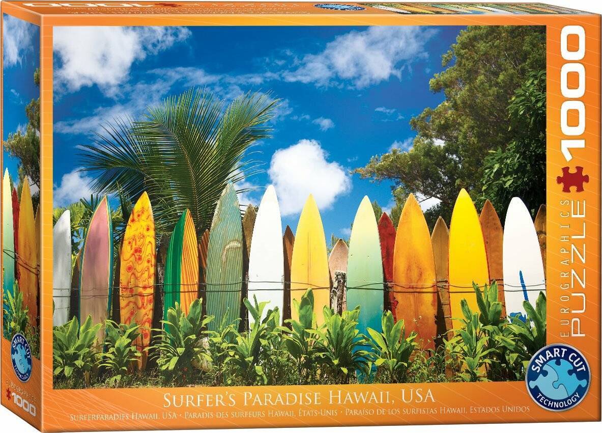 EUROGRAPHICS Surfer's Paradise Puzzle 1000 Teile