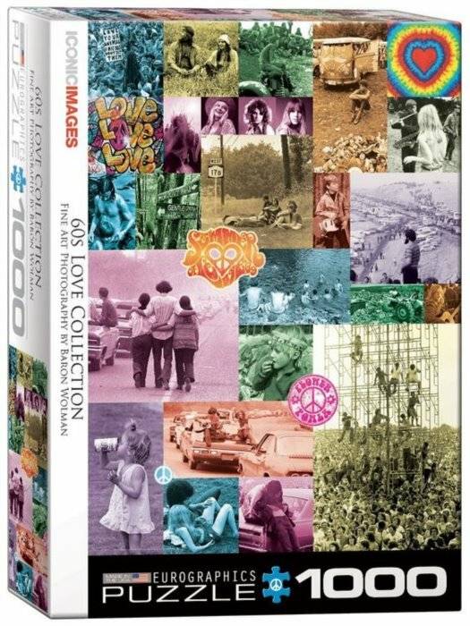 EUROGRAPHICS Puzzle Love 60s 1000 Teile