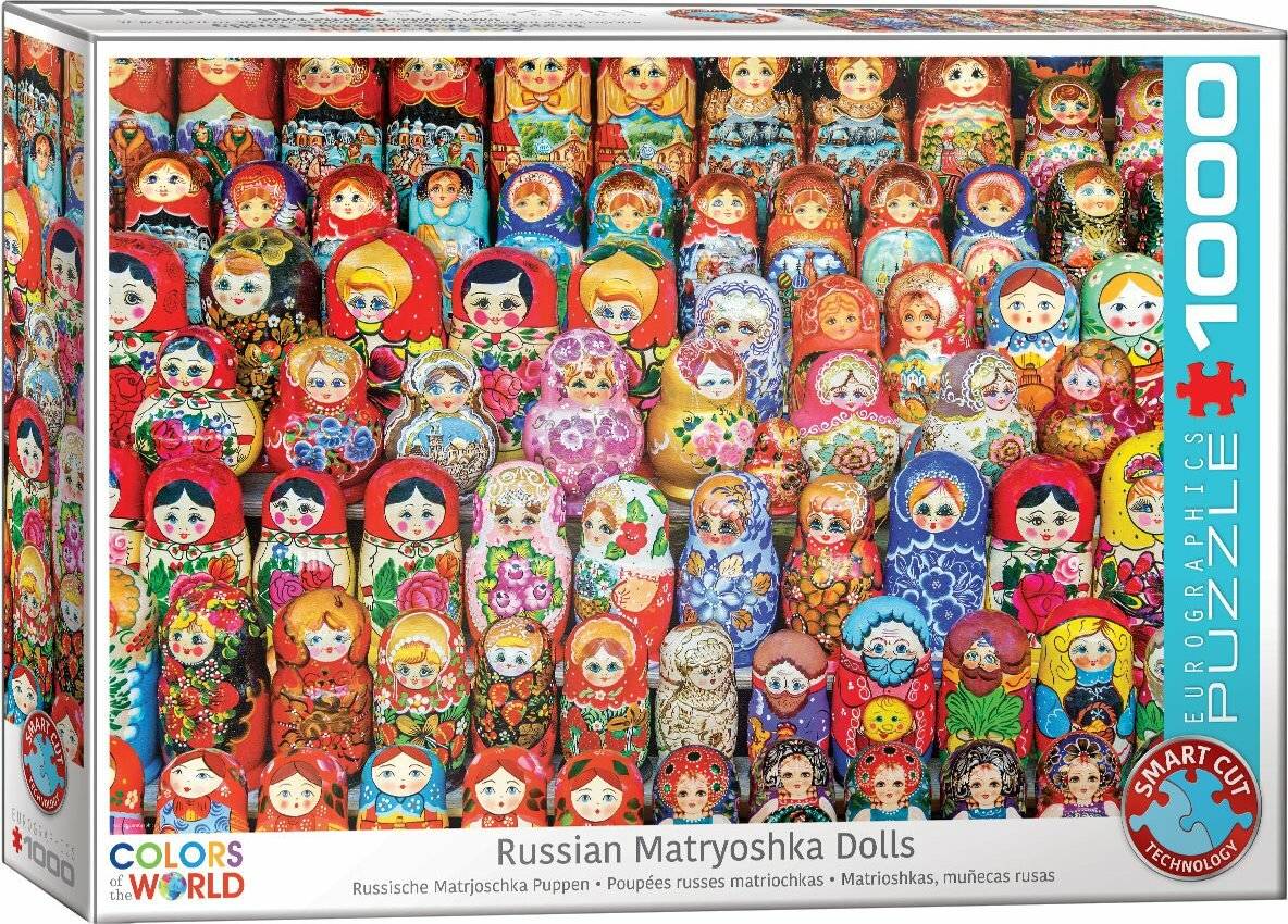 EUROGRAPHICS Russisches Matrjoschka-Puzzle 1000 Teile