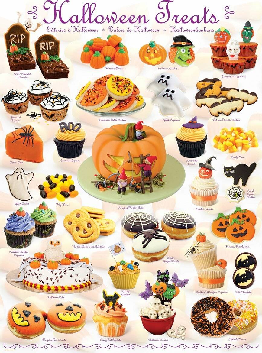 EUROGRAPHICS Halloween Bonbon-Puzzle 1000 Teile