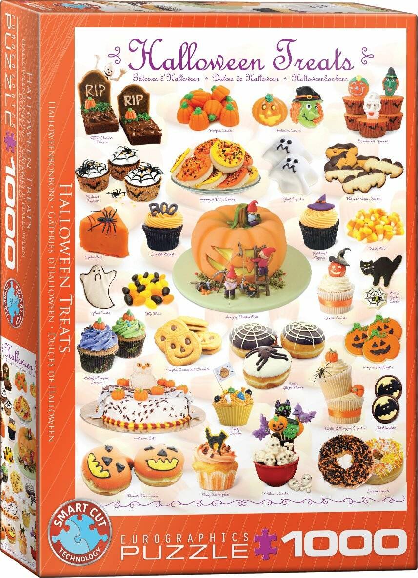 EUROGRAPHICS Halloween Bonbon-Puzzle 1000 Teile