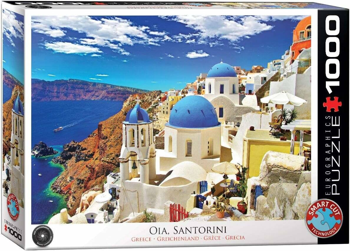 EUROGRAPHICS Puzzle Oia, Santorini, Griechenland 1000 Teile