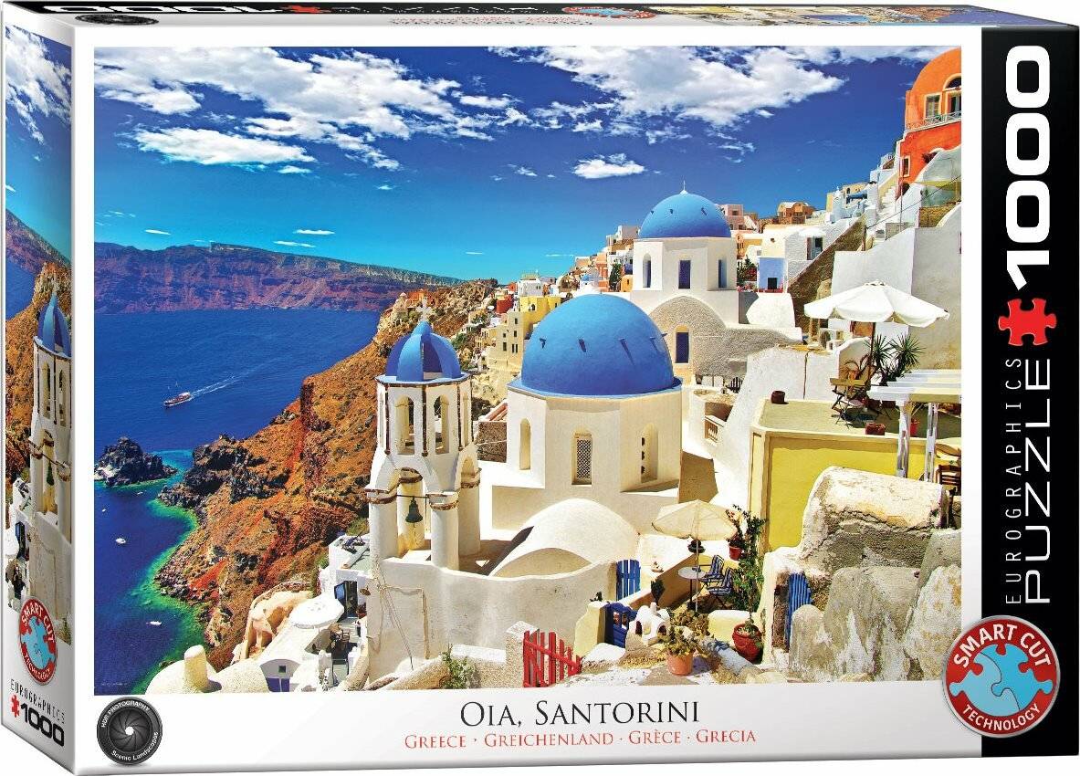 EUROGRAPHICS Puzzle Oia, Santorini, Griechenland 1000 Teile