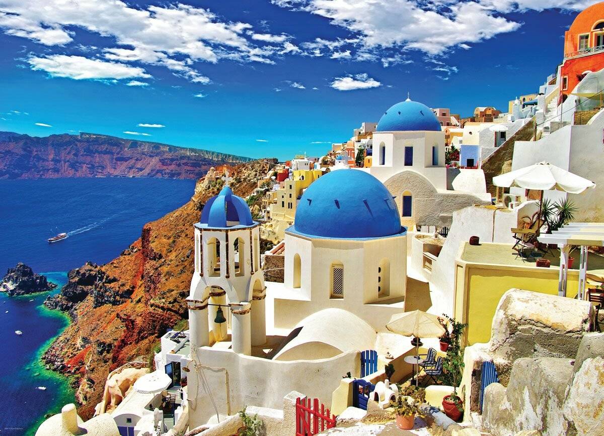 EUROGRAPHICS Puzzle Oia, Santorini, Griechenland 1000 Teile