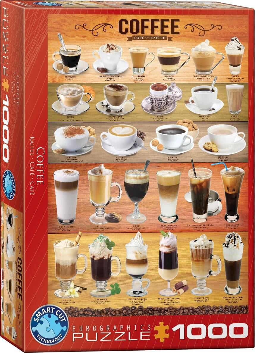 EUROGRAPHICS Kaffee-Puzzle 1000 Teile