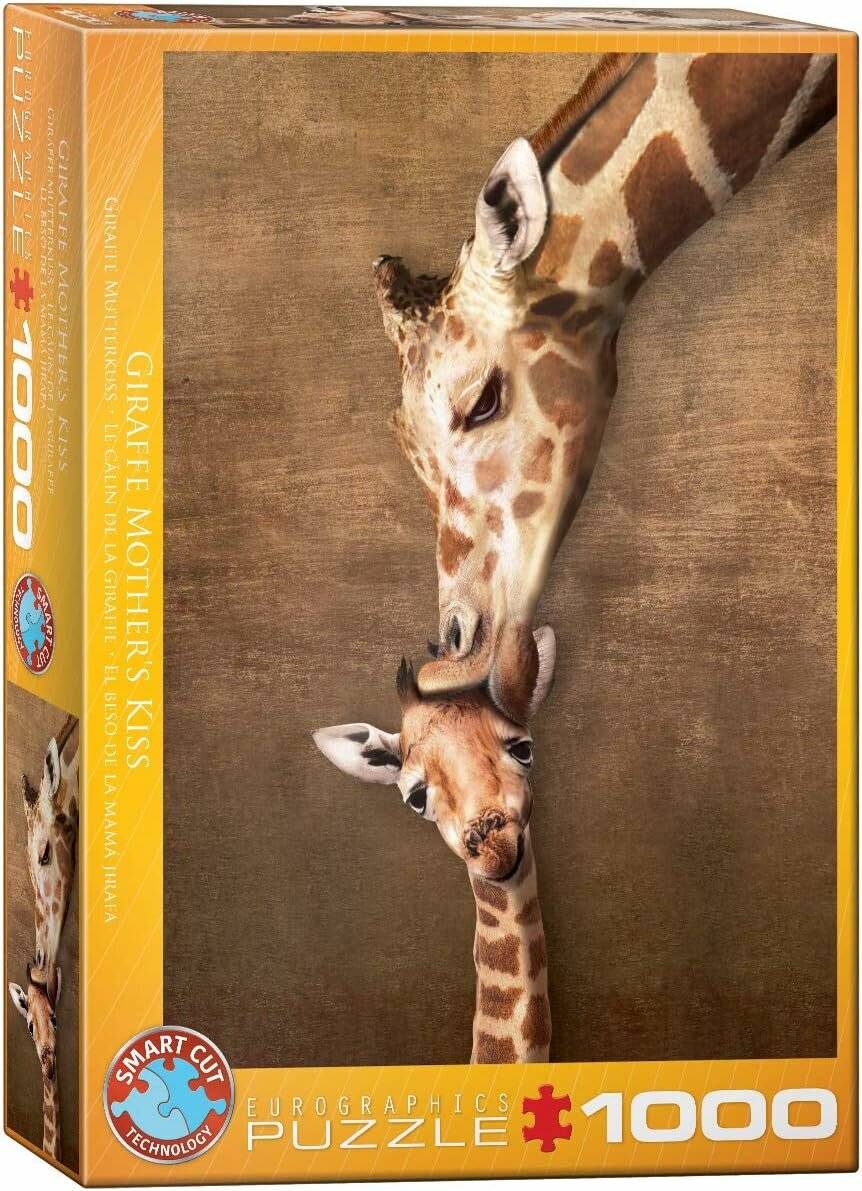 EUROGRAPHICS Giraffenkuss Puzzle 1000 Teile