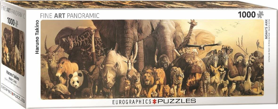 EUROGRAPHICS Panoramapuzzle Arche Noah 1000 Teile