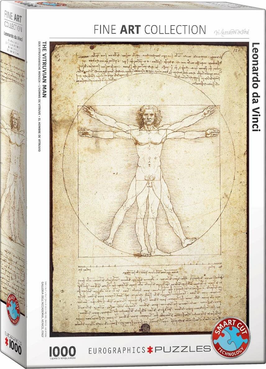 EUROGRAPHICS Puzzle Vitruvianischer Mensch