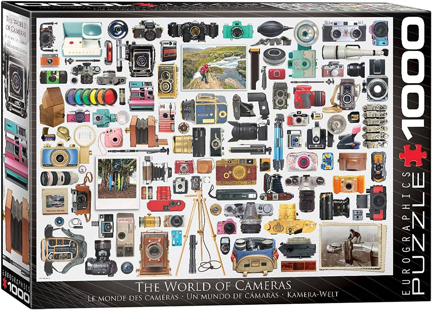 EUROGRAPHICS Puzzle World of Cameras 1000 Teile