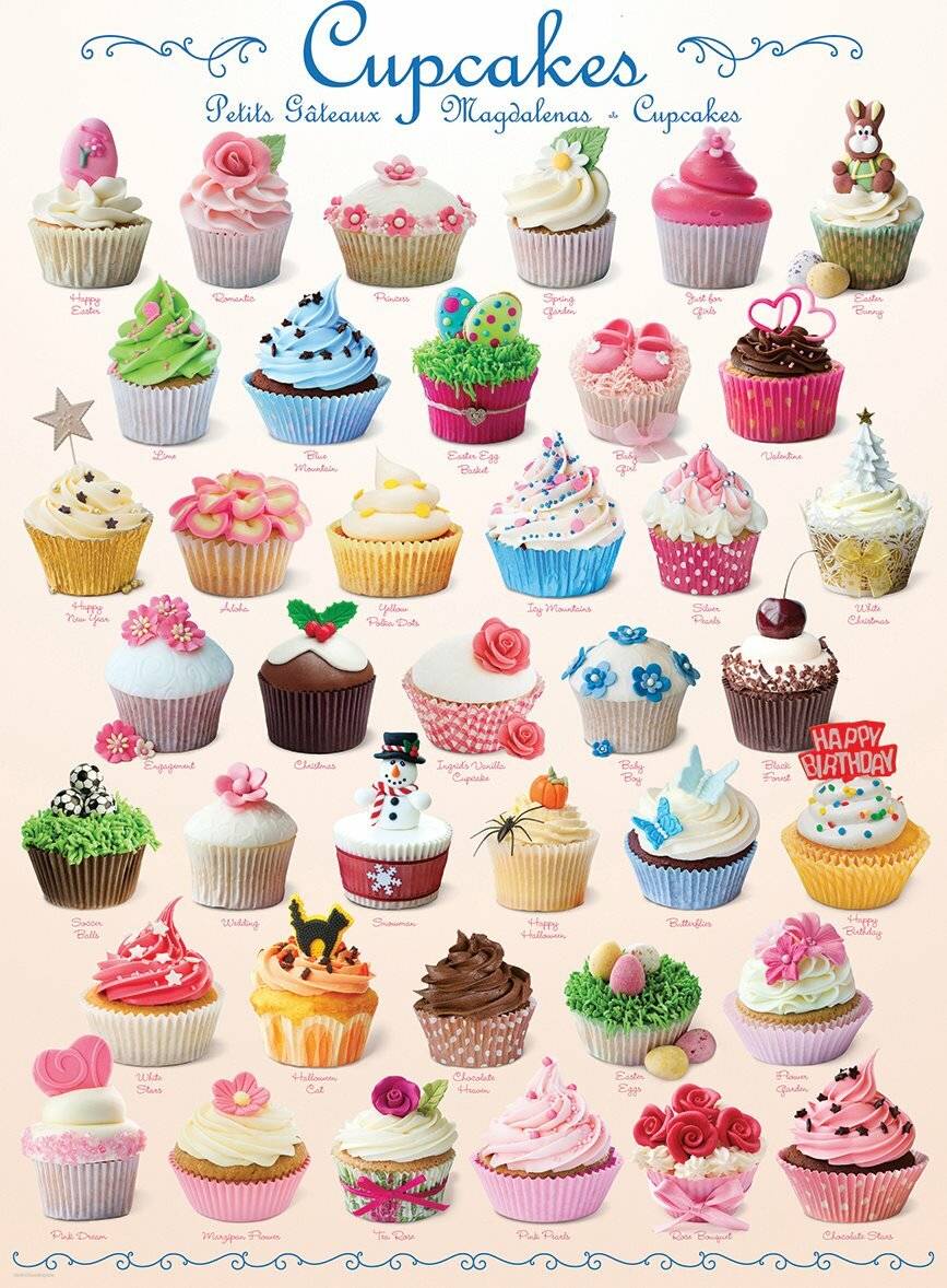 EUROGRAPHICS Puzzle Cupcakes 1000 Teile