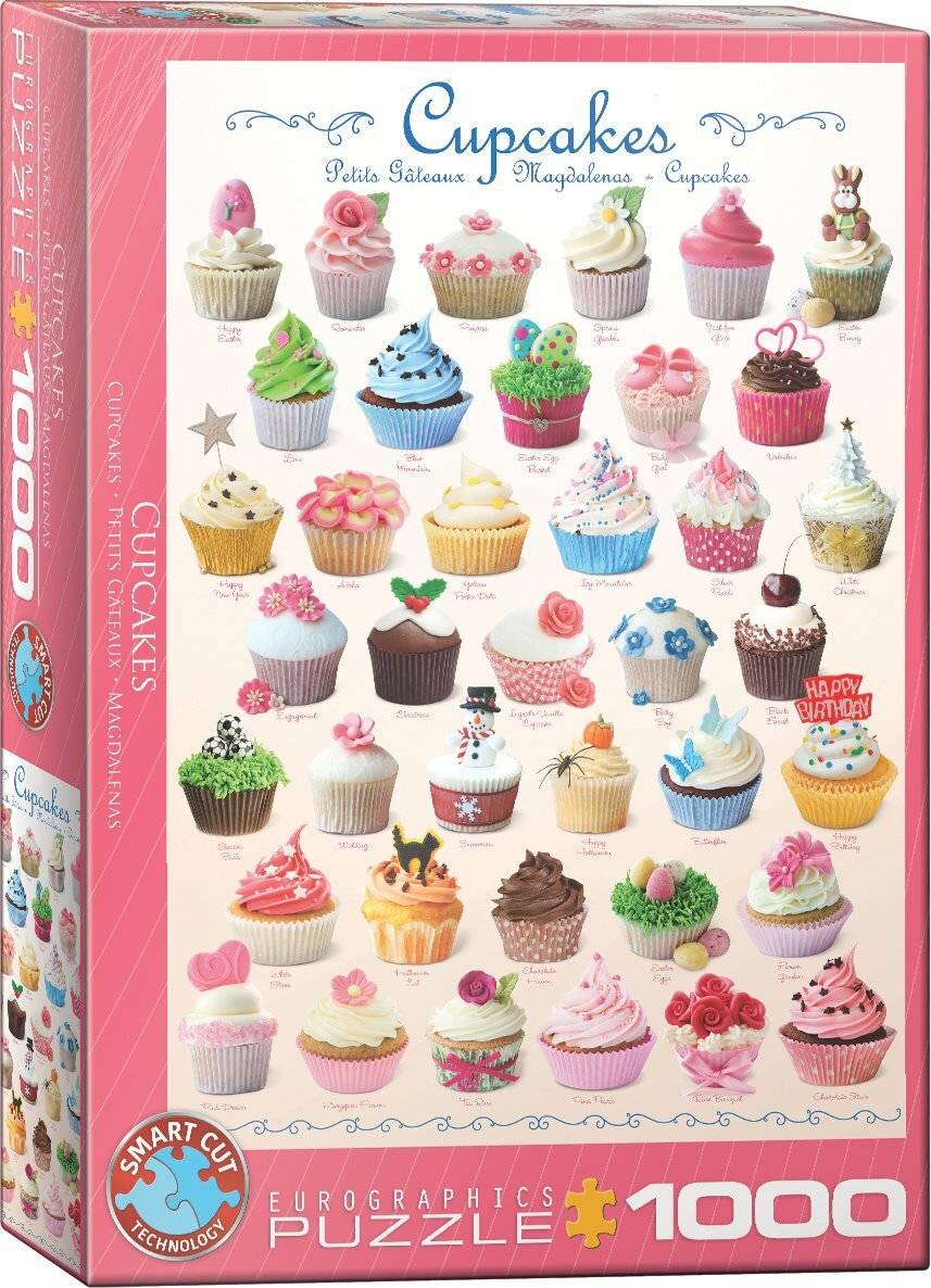 EUROGRAPHICS Puzzle Cupcakes 1000 Teile