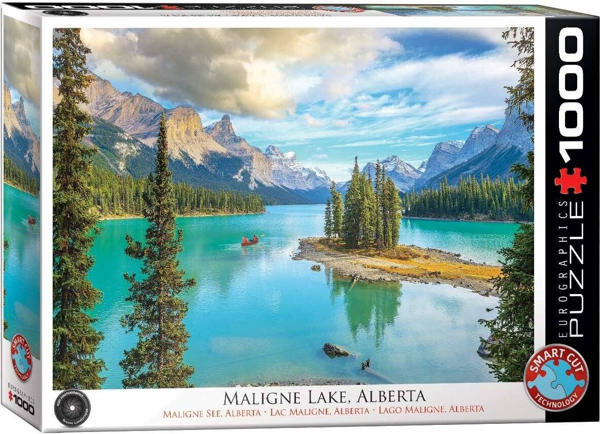 EUROGRAPHICS Puzzle Maligne Lake, Alberta 1000 Teile