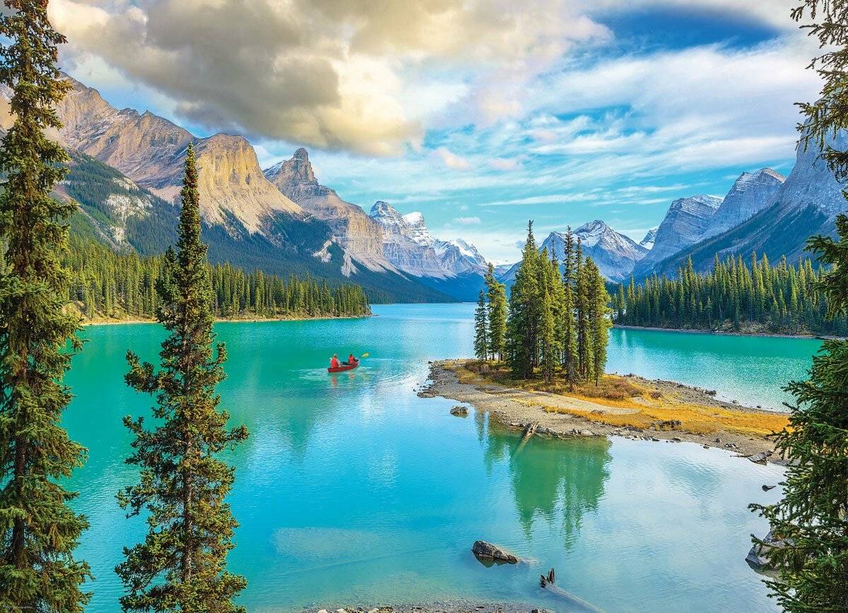 EUROGRAPHICS Puzzle Maligne Lake, Alberta 1000 Teile