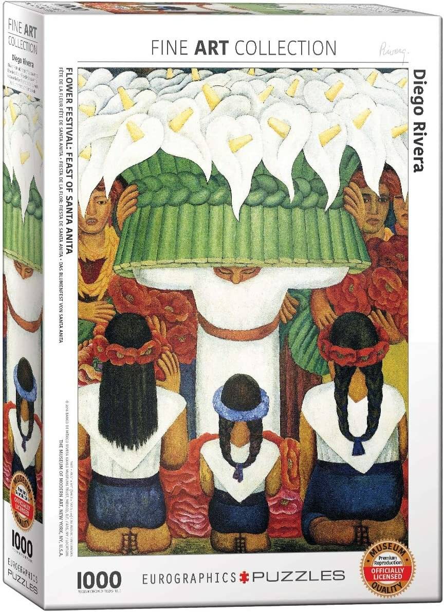 EUROGRAPHICS Puzzle Blumenfest: Festessen in Santa Anita 1000 Stück