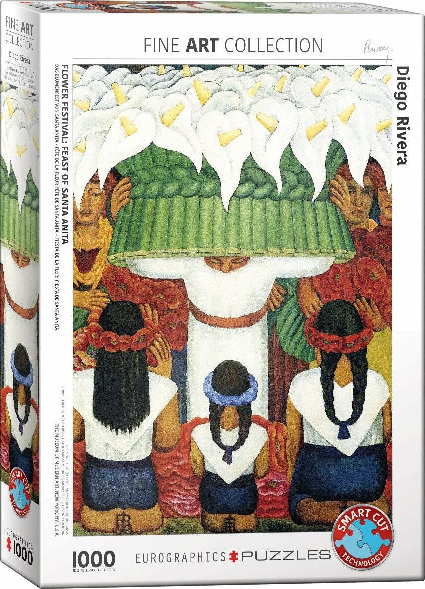 EUROGRAPHICS Puzzle Blumenfest: Festessen in Santa Anita 1000 Stück