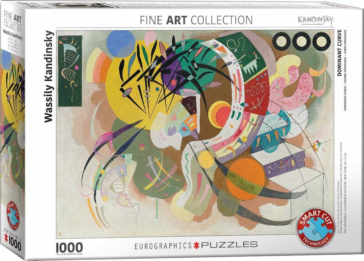 EUROGRAPHICS Puzzle Dominante Kurve 1000 Teile