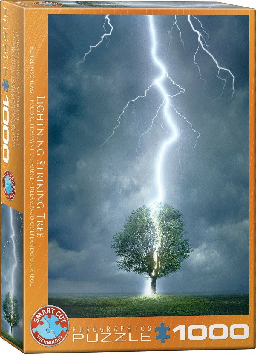 EUROGRAPHICS Puzzle Baum vom Blitz getroffen 1000 Teile