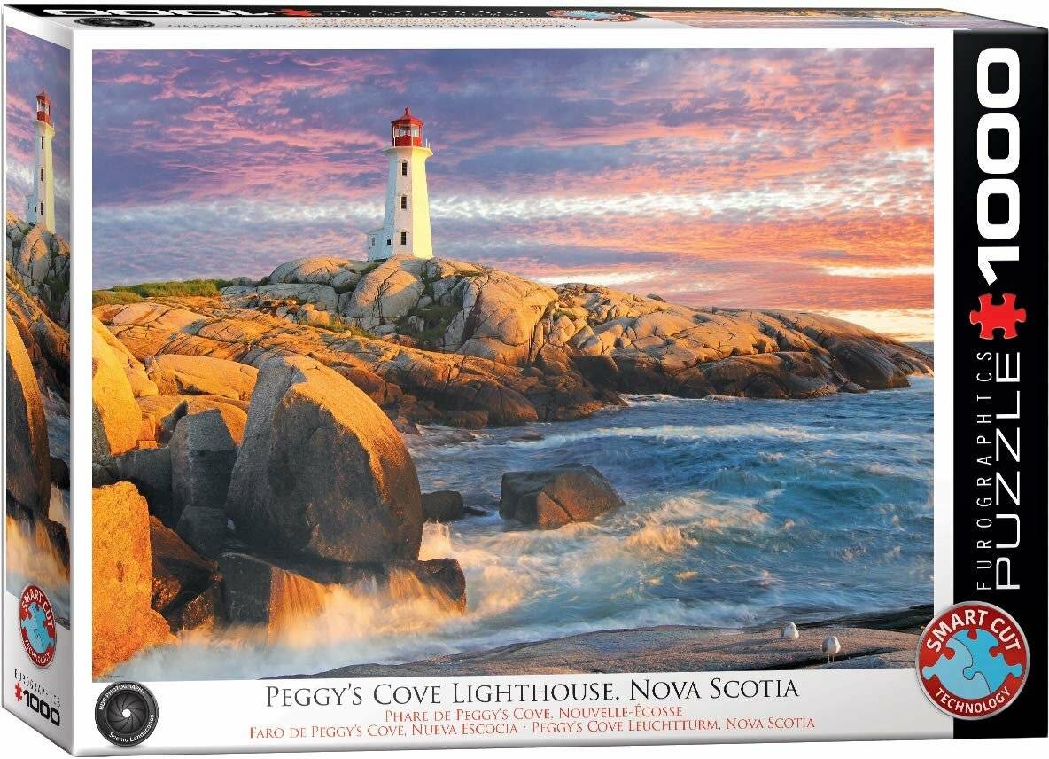 EUROGRAPHICS Puzzle Peggy's Cove Leuchtturm, Nova Scotia 1000 Teile