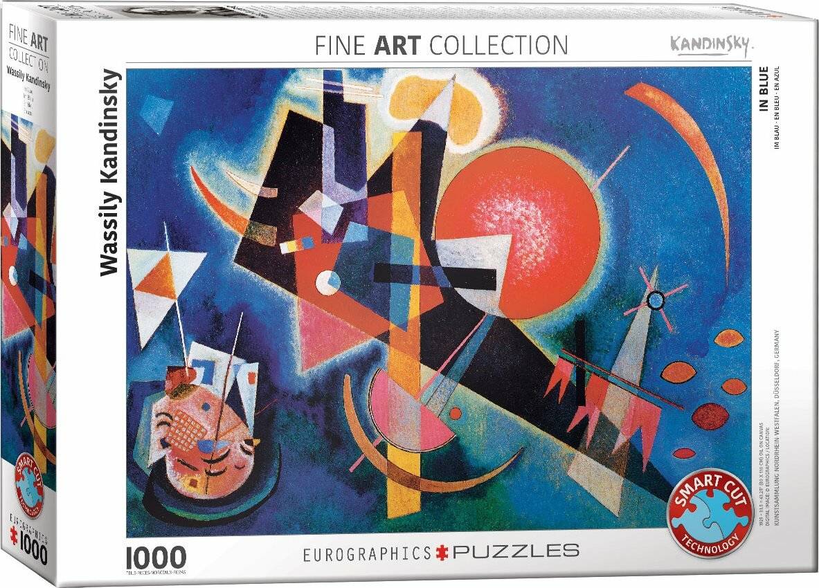 EUROGRAPHICS Puzzle In Blau 1000 Teile