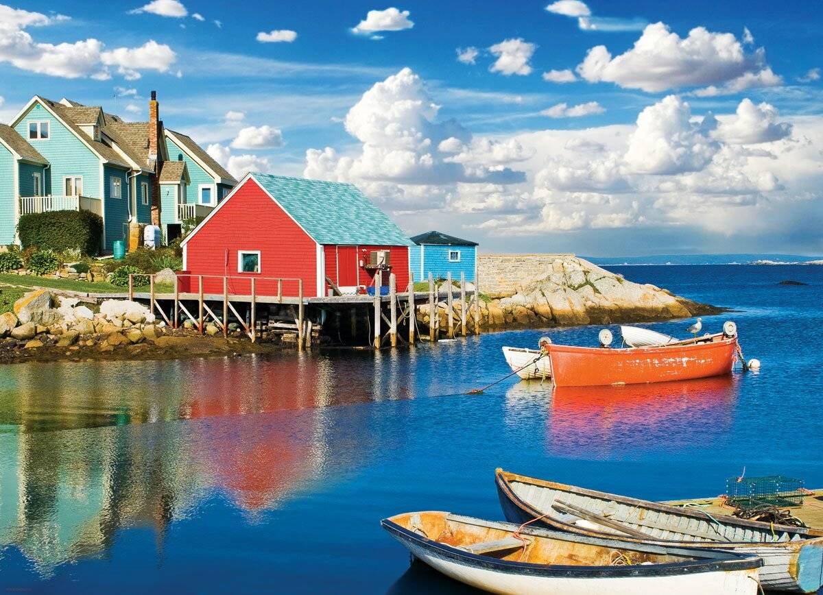 EUROGRAPHICS Puzzle Peggy's Cove, Nova Scotia 1000 Teile