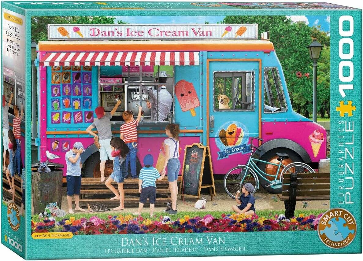 EUROGRAPHICS Puzzle Dan's Ice Cream Truck 1000 Teile