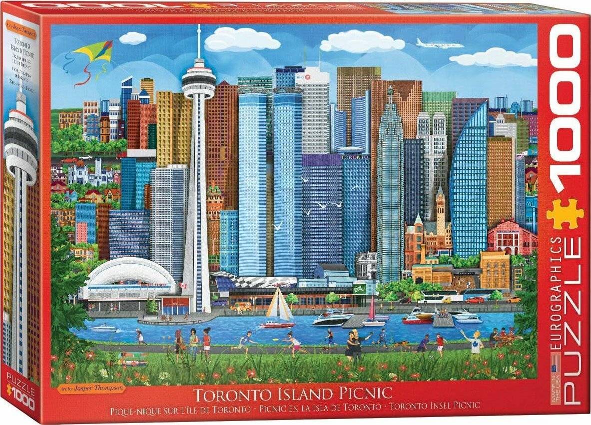EUROGRAPHICS Puzzle Picknick in Toronto 1000 Teile