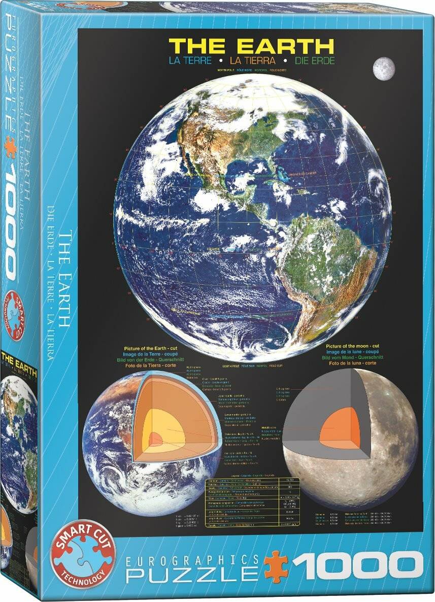 EUROGRAPHICS Erde Puzzle 1000 Teile