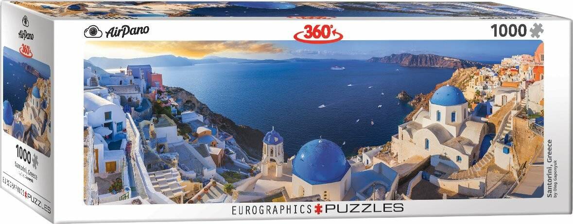 EUROGRAPHICS Panoramapuzzle Santorin, Griechenland 1000 Teile